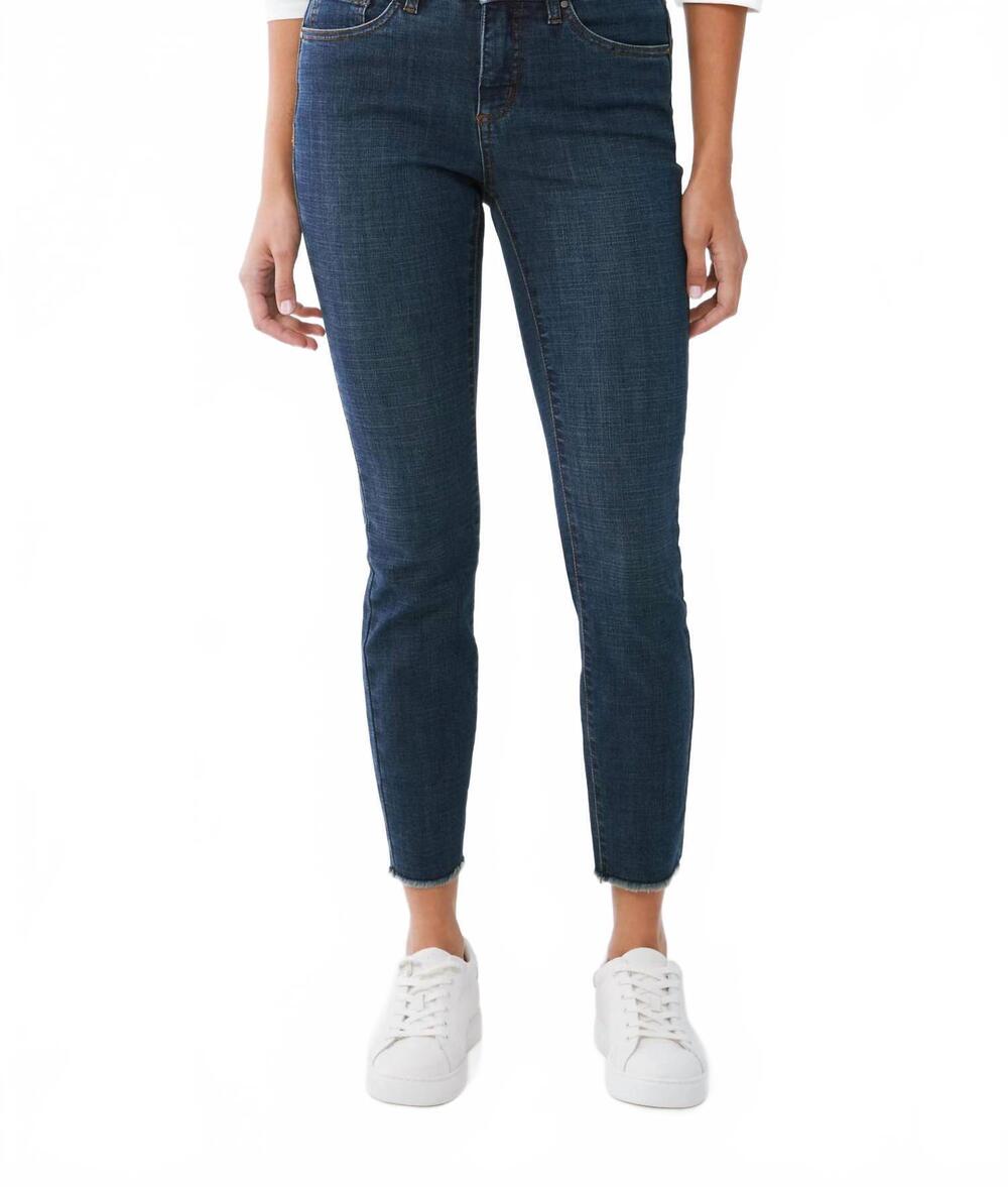NEW FDJ christina slim ankle jeans in dark blue